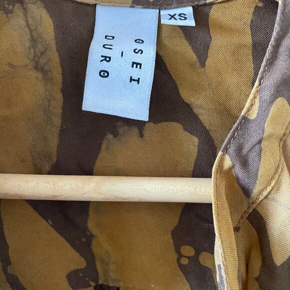 Osei Duro Shirt Dress, Size XS - Picture 2 of 4